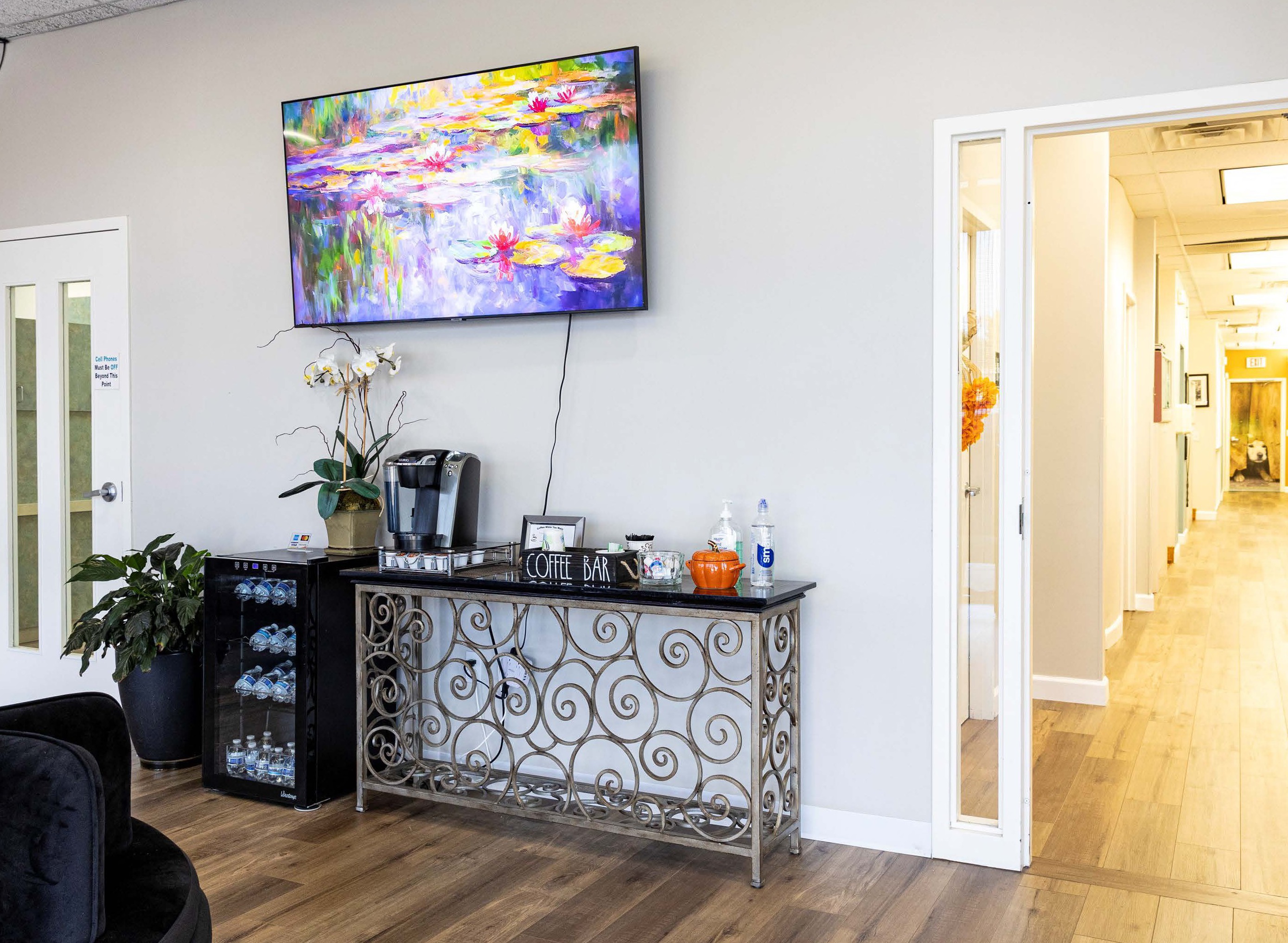 Grace Dental waiting area