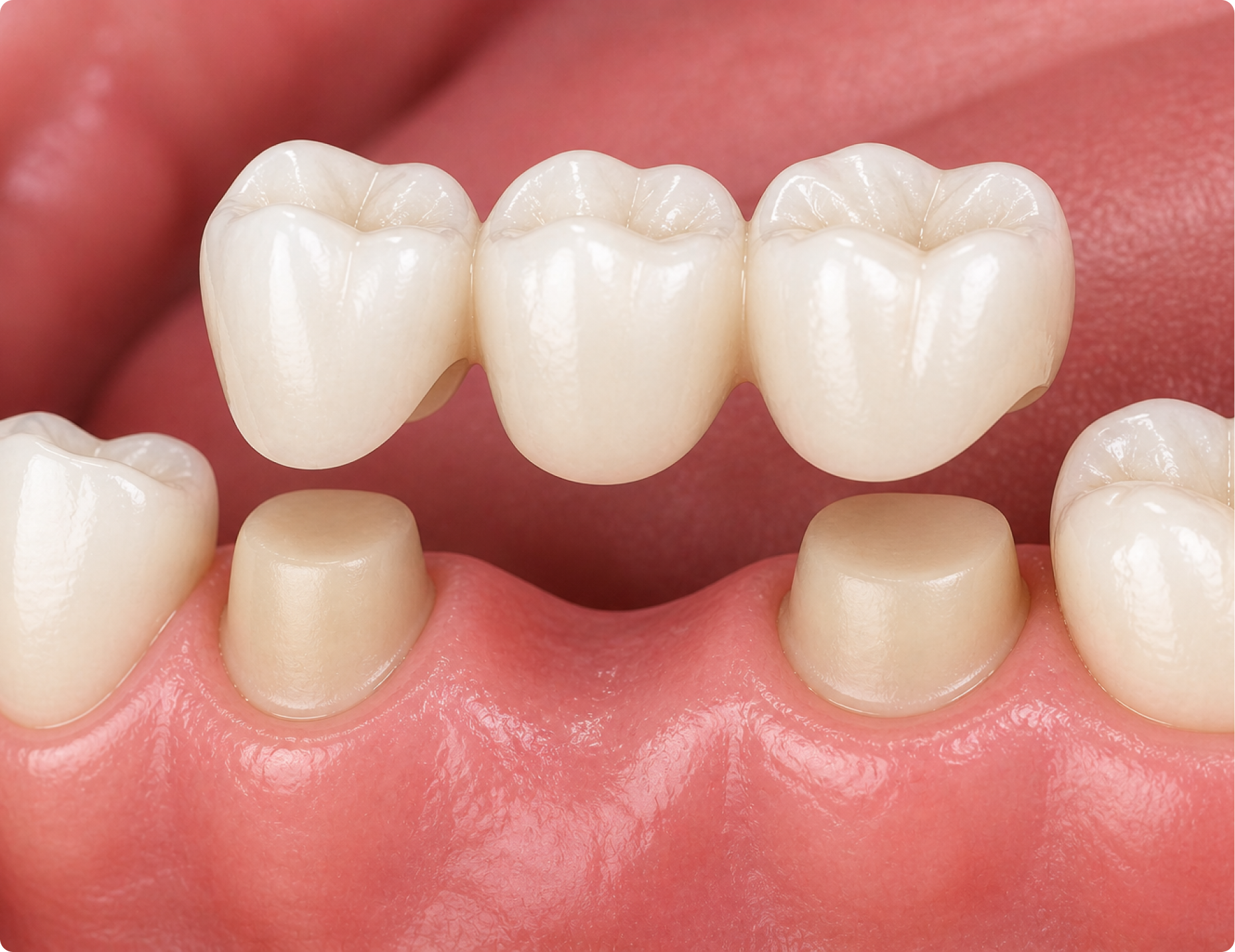 Dental bridge procedure